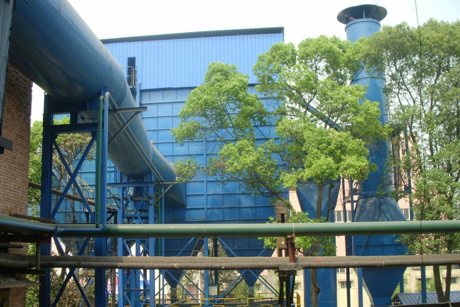 Газоочистка ДСП, Газоочистка, пылеулавитель Система газоочистки ДСП