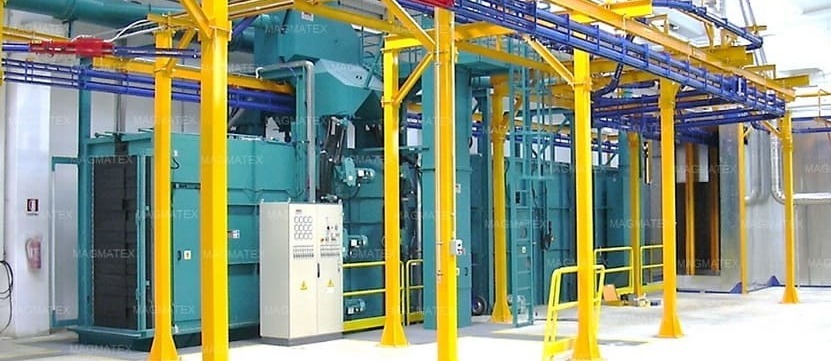 Прододной подвесной дробемет